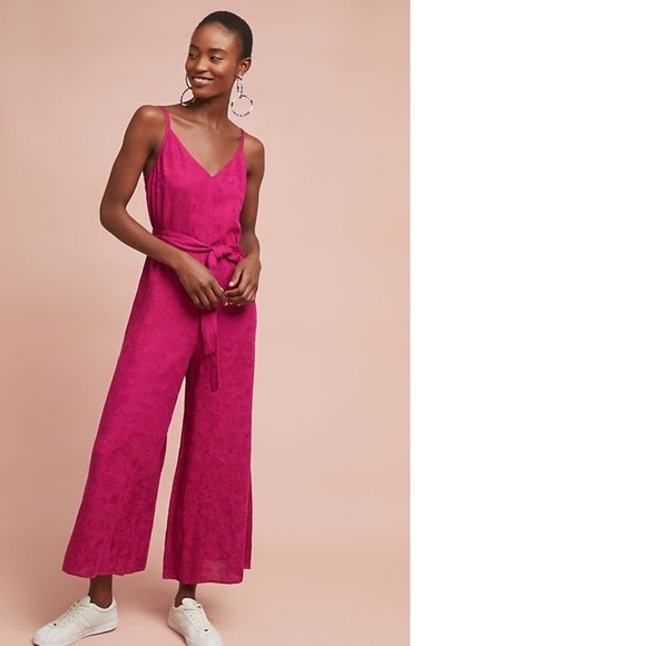 Anthropologie Pants - Anthropologie Jetsetter Cropped Jumpsuit NWT